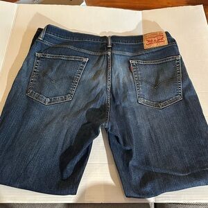 Levi's Blue Denim Jeans with Leather Patch